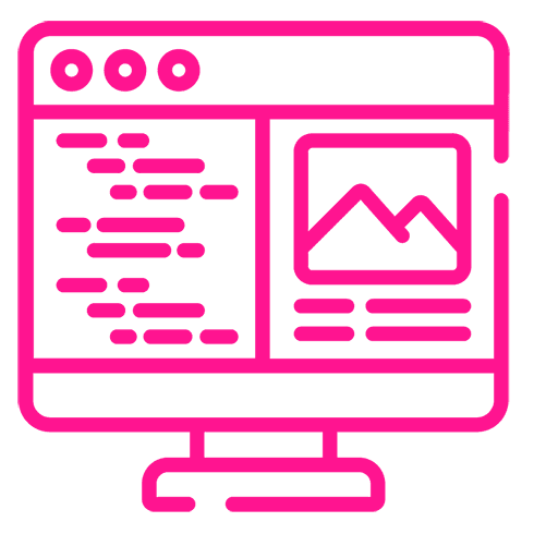 Icono Rosa Desarrollo Web