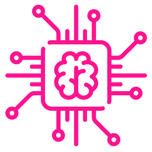 Icono Rosa Inteligencia Artificial